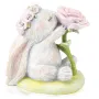 Фігурка інтер'єрна Rabbit with a rose 12 см Lefard AL117957