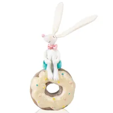 Фигурка интерьерная Bunny with donut 20 см Lefard AL117960 Фигурка интерьерная Bunny with donut 20 см Lefard AL117960