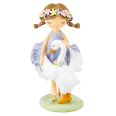 Фигурка интерьерная Princess with a swan 17.5 см Lefard AL117964 Фигурка интерьерная Princess with a swan 17.5 см Lefard AL117964