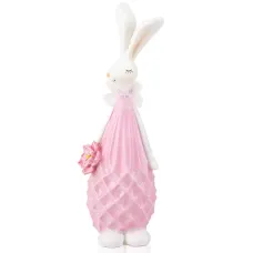 Фигурка интерьерная Rabbit in pink 28 см Lefard AL117969 Фигурка интерьерная Rabbit in pink 28 см Lefard AL117969