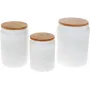 Банка с бамбуковой крышкой 1.1л Kerioppo White Bona DP118076