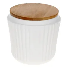 Банка с бамбуковой крышкой 450мл Liness White Bona DP118079