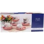 Кофейный набор на 6 персон 240мл Pink-Gray Marble Bona DP118087