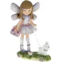 Фігурка інтер'єрна Baby Fairy with Dog 10x7x13 см Bona DP118194