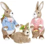 Фигурка интерьерная Bunny with a basket 24x22x40 см Bona DP118200