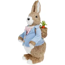 Фігурка інтер'єрна Bunny with a basket 24x22x40 см Bona DP118200 Фігурка інтер'єрна Bunny with a basket 24x22x40 см Bona DP118200