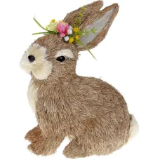 Фигурка интерьерная Rabbit with Flowers 21x13x31 см Bona DP118206 Фигурка интерьерная Rabbit with Flowers 21x13x31 см Bona DP118206