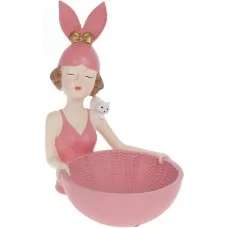 Подставка для бижутерии 17х19х23см Pink Девочка-Зайка Bona DP118502 Подставка для бижутерии 17х19х23см Pink Девочка-Зайка Bona DP118502