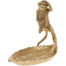 Подставка для бижутерии 27х14х27см Gold Обезьянка Bona DP118537 Подставка для бижутерии 27х14х27см Gold Обезьянка Bona DP118537