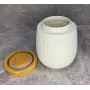 Банка для сипучих з бамбуковою кришкою Interos 600 мл PJ03430-S-1