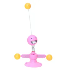 Игрушка для котов No Brand Hoopet 05406 Funny Man 190 мм Розовый (8930-35901)