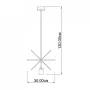 Люстра GEOMETRY STAR BK Imperium Light 93105.05.05