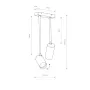 Люстра Nowodvorski 7733 MONO LONG II SOLID BRASS
