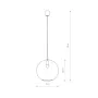 Люстра Nowodvorski 7846 SPHERE L zwis