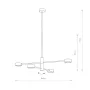 Люстра Nowodvorski 7941 ORBIT WHITE IV Plafon