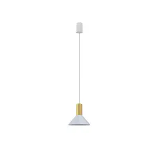 Люстра Nowodvorski 8040 HERMANOS A WHITE/SOLID BRASS