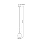 Люстра Zuma Line MONIC MD1629-1 Chrome
