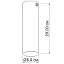 Точечный светильник ACCENT 20 BK Imperium Light 70120.05.05
