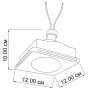 Точечный светильник RONDA Imperium Light 150112.01.01
