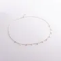 Колье Монетки в желтом золоте (фианиты) кол02233 Оникс 50