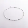 Колье - цепочка в белом золоте кол02230 Оникс 43
