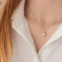 Золотой кулон Зуб с бриллиантом 110781121 Оникс