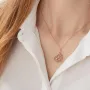 Кулон Сердце в красном золоте 11272400 Оникс