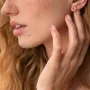Серьги - пусеты Пчелки в красном золоте с07902 Оникс