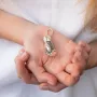 Серебряный кулон Боксерская перчатка 133140 Оникс