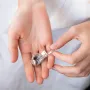 Серебряный кулон Боксерская перчатка 133140 Оникс