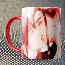 Чашка Fan Girl Яой Поцілунок - Yaoi (15851) 330 мл Червоний