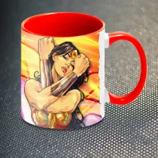 Чашка Fan Girl Чудо Жінка Wonder Woman (1070) 330 мл Червоний
