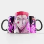 Чашка Fan Girl Хисока Хантер х Хантер - Hunter x Hunter (15849) 330 мл Черный