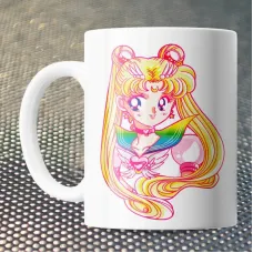 Чашка Fan Girl Усаги Сейлор Мун - Sailor Moon (15846) 330 мл Білий