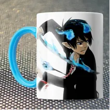 Чашка Fan Girl Рін Синій екзорцист - Blue Exorcist (15847) 330 мл Блакитний