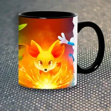 Чашка Fan Girl Покемоны Pokemon (5634) 330 мл Черный Чашка Fan Girl Покемоны Pokemon (5634) 330 мл Черный