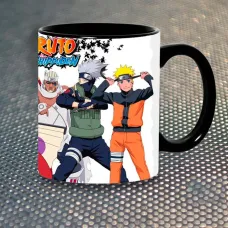 Чашка Fan Girl Наруто Naruto Shippuden (5624) 330 мл Чорний