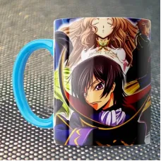 Чашка Fan Girl Лелуш Код Гіас - Code Geass (15811) 330 мл Блакитний