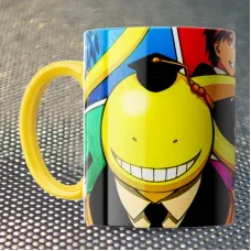 Чашка Fan Girl Коро сенсей Клас Вбивць - Assassination Classroom (15837) 330 мл Жовтий