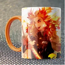 Чашка Fan Girl Кеджуро Клинок рассекающий демонов - Demon Slayer: Kimetsu no Yaiba (15757) 330 мл Оранжевый Чашка Fan Girl Кеджуро Клинок рассекающий демонов - Demon Slayer: Kimetsu no Yaiba (15757) 330 мл Оранжевый