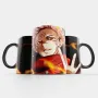 Чашка Fan Girl Итадори Юдзи бокс Магическая битва - Jujutsu Kaisen! (15774) 330 мл Черный