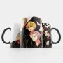Чашка Fan Girl прапор Токійські Месники - Tokyo Revengers (15782) 330 мл Чорний