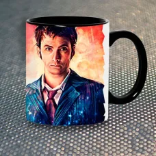Чашка Fan Girl Доктор Хто (5433) 330 мл Чорний