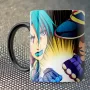 Чашка Fan Girl Джотаро та Джолін Неймовірні пригоди ДжоДжо - JoJo's Bizarre Adventure (15761) 330 мл Чорний