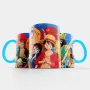Чашка Fan Girl всі Ванпіс Великий Куш - One Piece (15721) 330 мл Блакитний