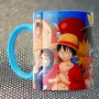 Чашка Fan Girl всі Ванпіс Великий Куш - One Piece (15721) 330 мл Блакитний