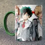 Чашка Fan Girl все в зборі Моя геройська академія - Boku no Hero Academia (15776) 330 мл Зелений