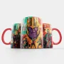 Чашка Fan Girl Війна нескінченності Марвел - Marvel (15769) 330 мл Червоний