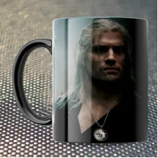 Чашка Fan Girl Відьмак серіал - The Witcher (15808) 330 мл Чорний