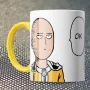 Чашка Fan Girl Ванпанчмен ок - One-Punch Man (15723) 330 мл Жовтий